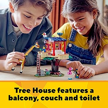 LEGO Creator 3in1 Safari Wildlife Tree House 31116 Building Kit (397 Pieces)