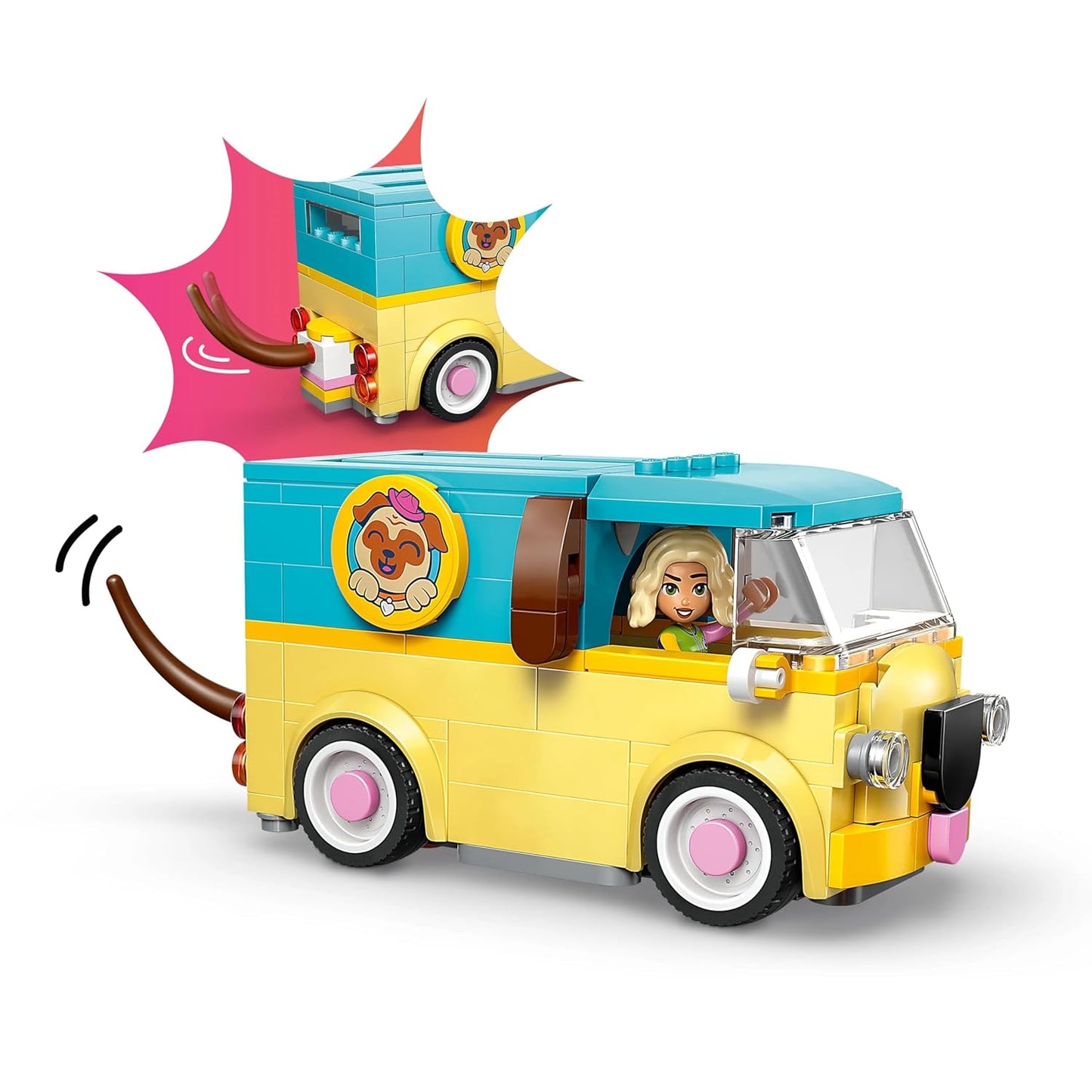 LEGO Friends Pet Accessories Van Toy with 2 Minidolls 42678