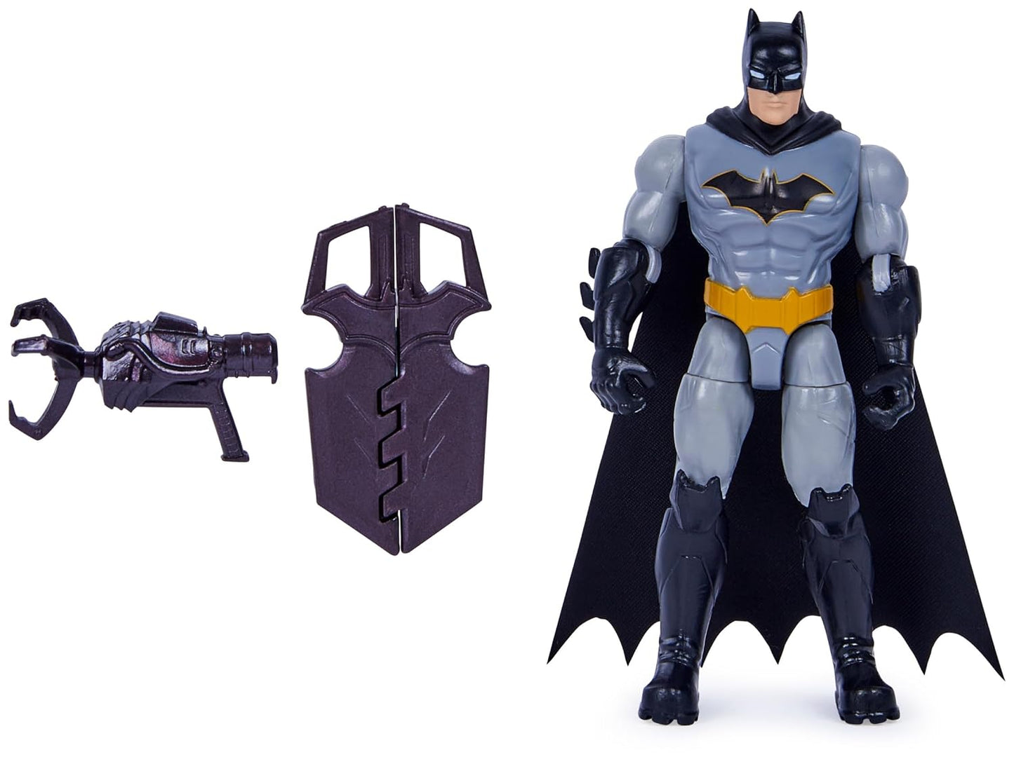 DC Comics, Batman and Robin vs The Joker and King Shark, 10 cm Action Figures