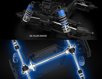 Fenamx MJX Hyper Go 20208 1:20 Scale 4WD Brushless RC Car