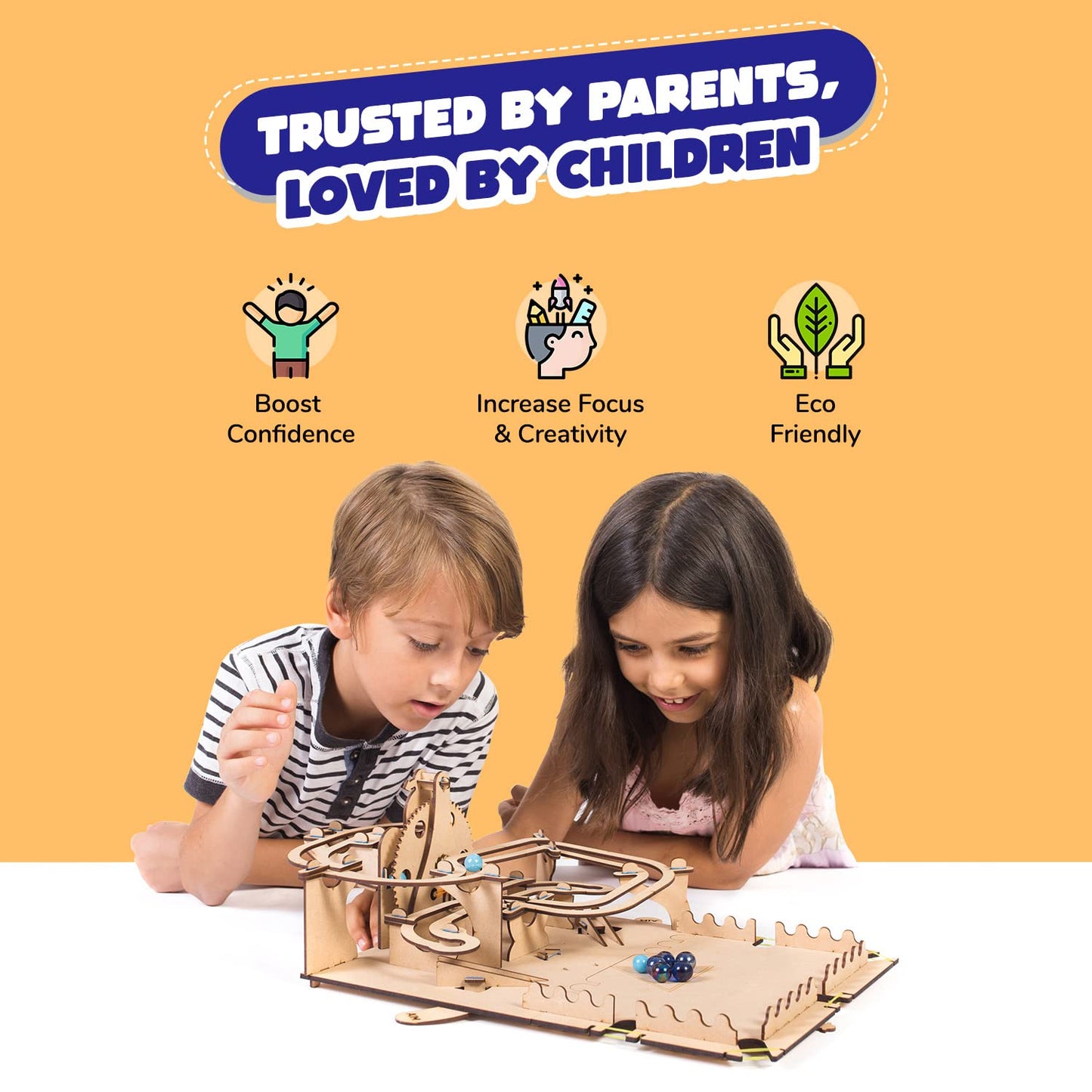 Smartivity Roller Coaster Marble Run STEM DIY Kit for Kids 8-14 Years | Best Birthday Gifts for Boys & Girls 8-10-12-14 Years Old | Educational...(PACK OF 6)