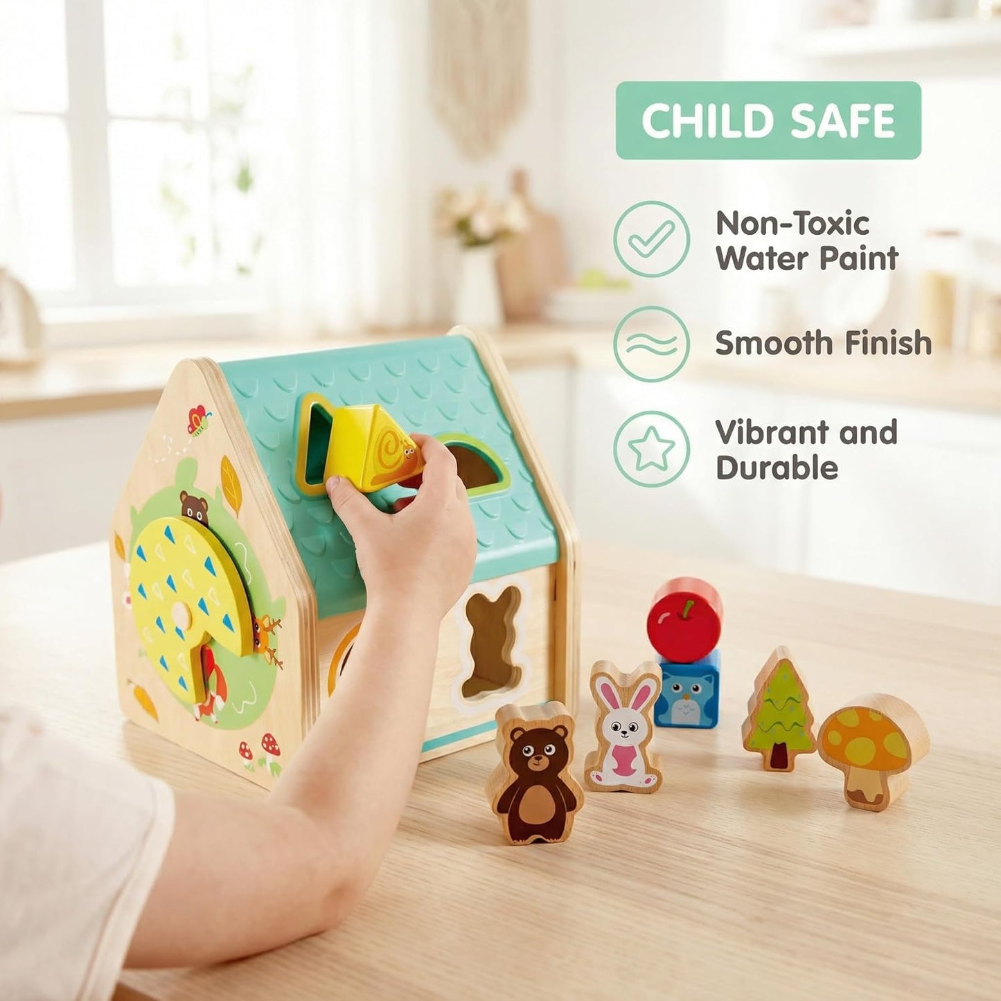 Hape Critter House Shape Sorter