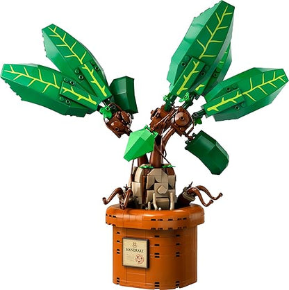 LEGO Harry Potter Mandrake Plant Toy, Magical Gift 76433
