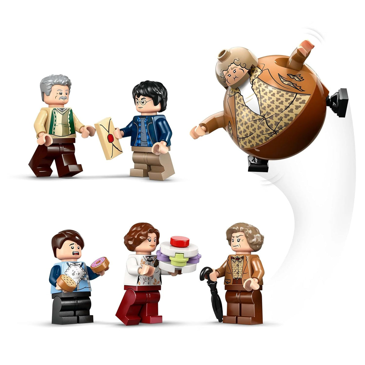 LEGO Harry Potter 76451 Hogsmeade Village: Zonko’s Joke Shop & Honeydukes Building Set
