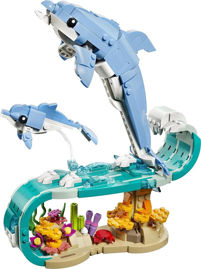 LEGO® Creator 3 in 1 Sea Animals: Beautiful Dolphins 31385
