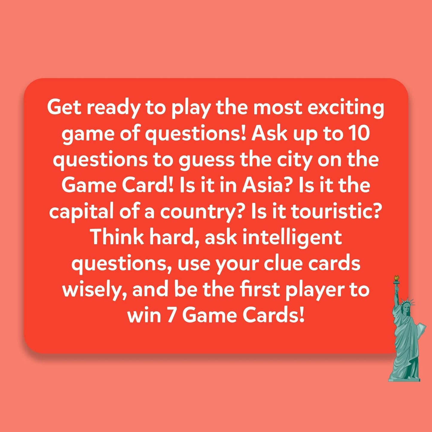 Skillmatics Card Game - Guess in 10 Cities Around the World, Gifts for 8 Year Olds and Up, Quick Game of Smart Questions, Fun Family Game(PACK OF 5)