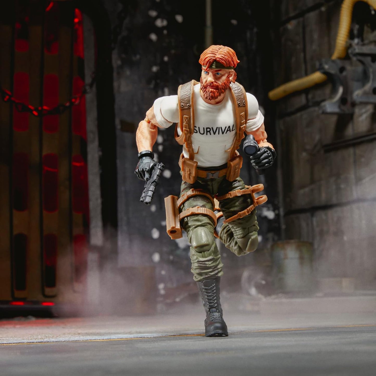 G.I. Joe Classified Series Stuart Outback Selkirk Action Figure 63 Collectible Premium Toy with Accessories 6-Inch-Scale Custom Package Art