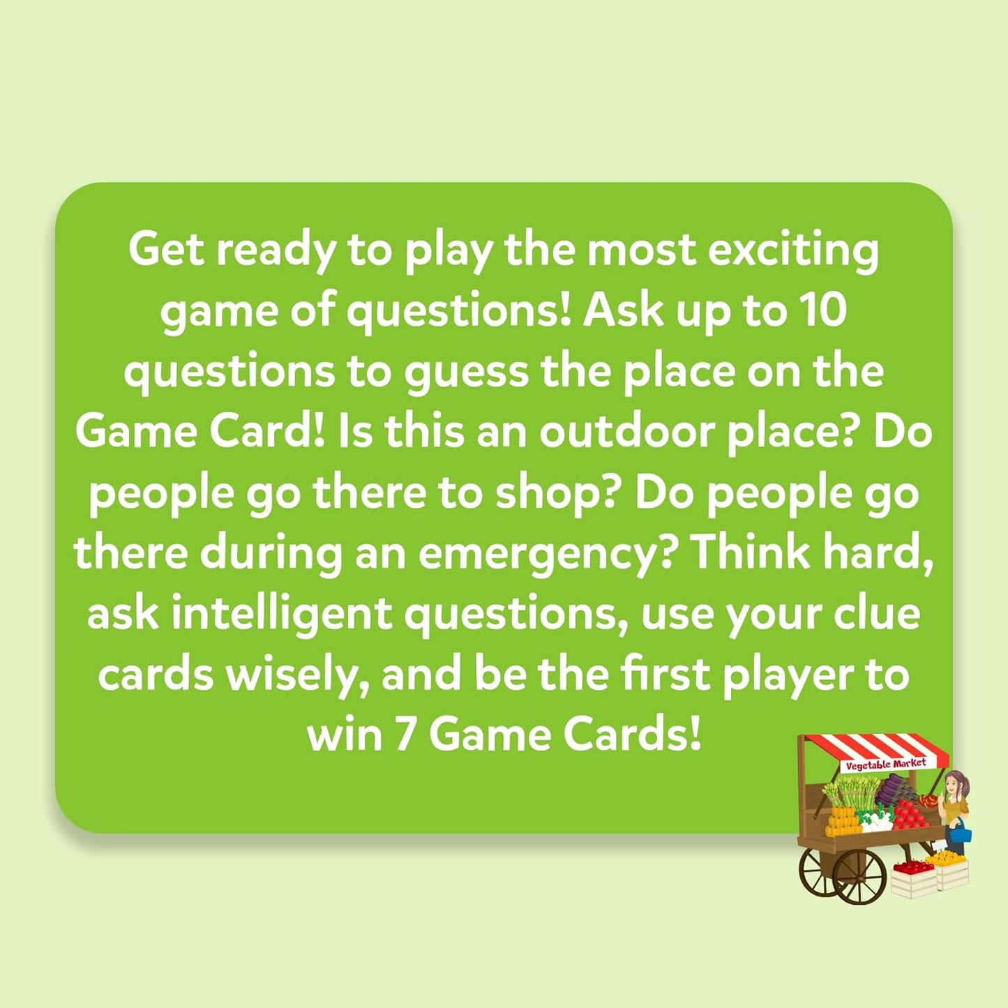 Skillmatics Card Game - Guess in 10 All Around The Town, Gifts for 6 Year Olds and Up, Quick Game of Smart Questions, Fun Family Game(PACK OF 5)