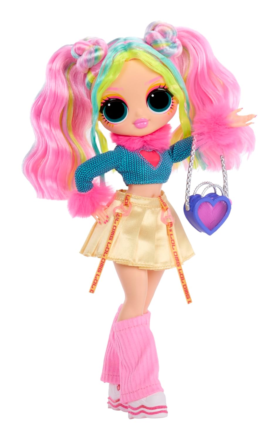 L.O.L. Surprise! O.M.G. Bubblegum D.J. Fashion Doll – Stylish Hair and Collectible Accessories