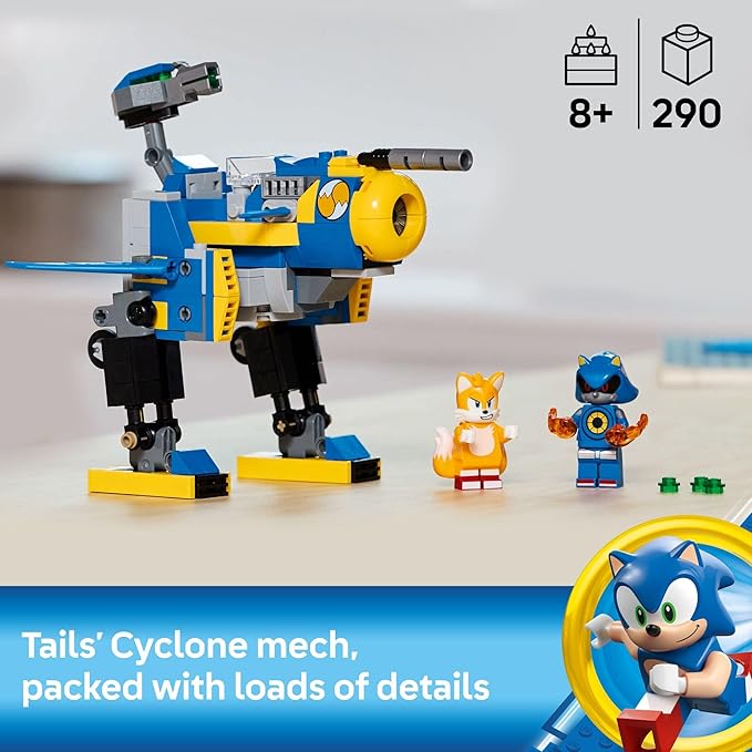 LEGO Sonic The Hedgehog Cyclone vs. Metal Sonic 77002