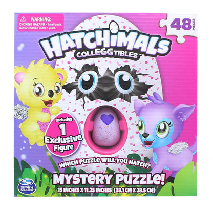 Hatchimals collEGGtibles mystery puzzle! Includes 1 exclusive figure