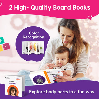 Smartivity 5in1 Montessori Play Box for 1+ Years Boys & Girls | 5 Educational Activities | Birthday Gift for 1+ Year Old Kids I Brain Boosting Toy, Builds - Motor, Shapes, Matching Skills(PACK OF 6)