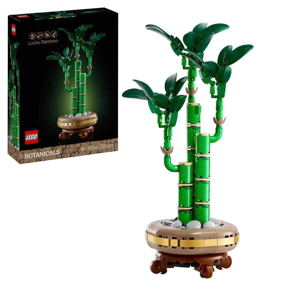 LEGO Botanicals 10344 Lucky Bamboo Plant Building Set