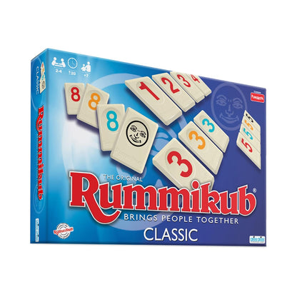 Original Rummikub Number, Classic Tile Game for Kids, 2-4 Players, Educational (PACK OF 6)