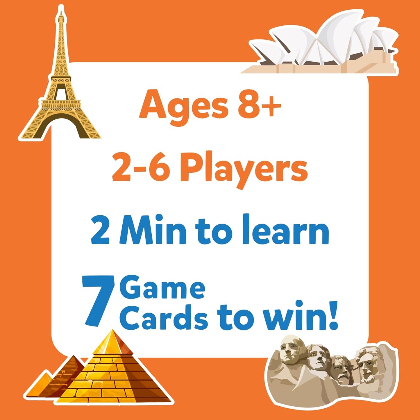 Skillmatics Guess in 10 Countries of the World, Perfect for Boys, Girls, Kids & Families Who Love Card Games, Educational Toys, Board Games, Trivia, Gifts for Ages 8, 9, 10 & Up(PACK OF 5)
