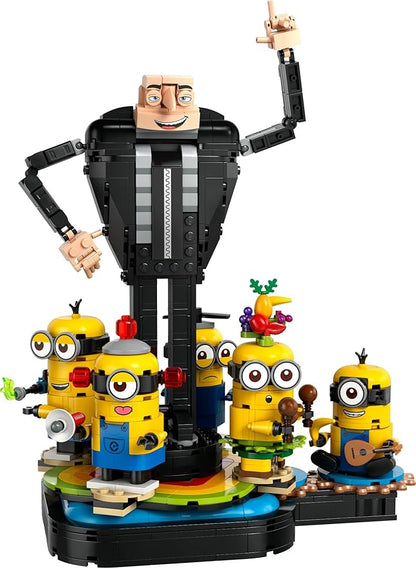 Brick-Built Gru and Minions 75582