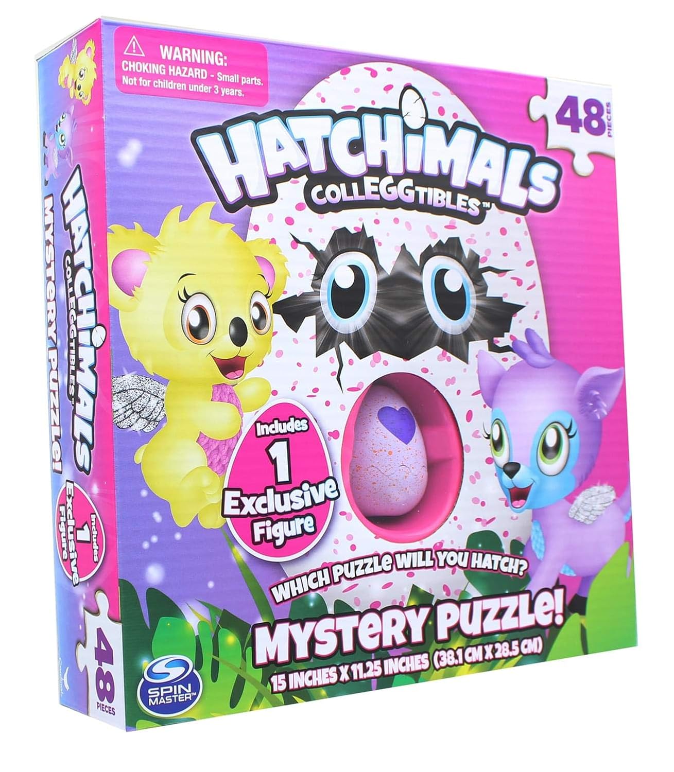 Hatchimals collEGGtibles mystery puzzle! Includes 1 exclusive figure