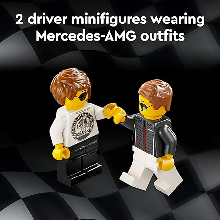 LEGO Speed Champions Mercedes-AMG G 63 & Mercedes-AMG SL 63 76924 Building Blocks Toys for 10+ Gift for Boys and Girls