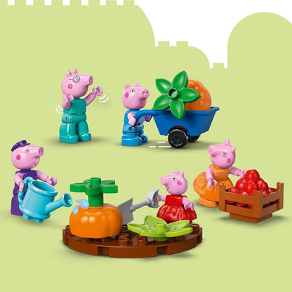 LEGO DUPLO Peppa Pig Grandpa Pig’s Garden and Greenhouse Building Set 10461 Building Blocks Toys