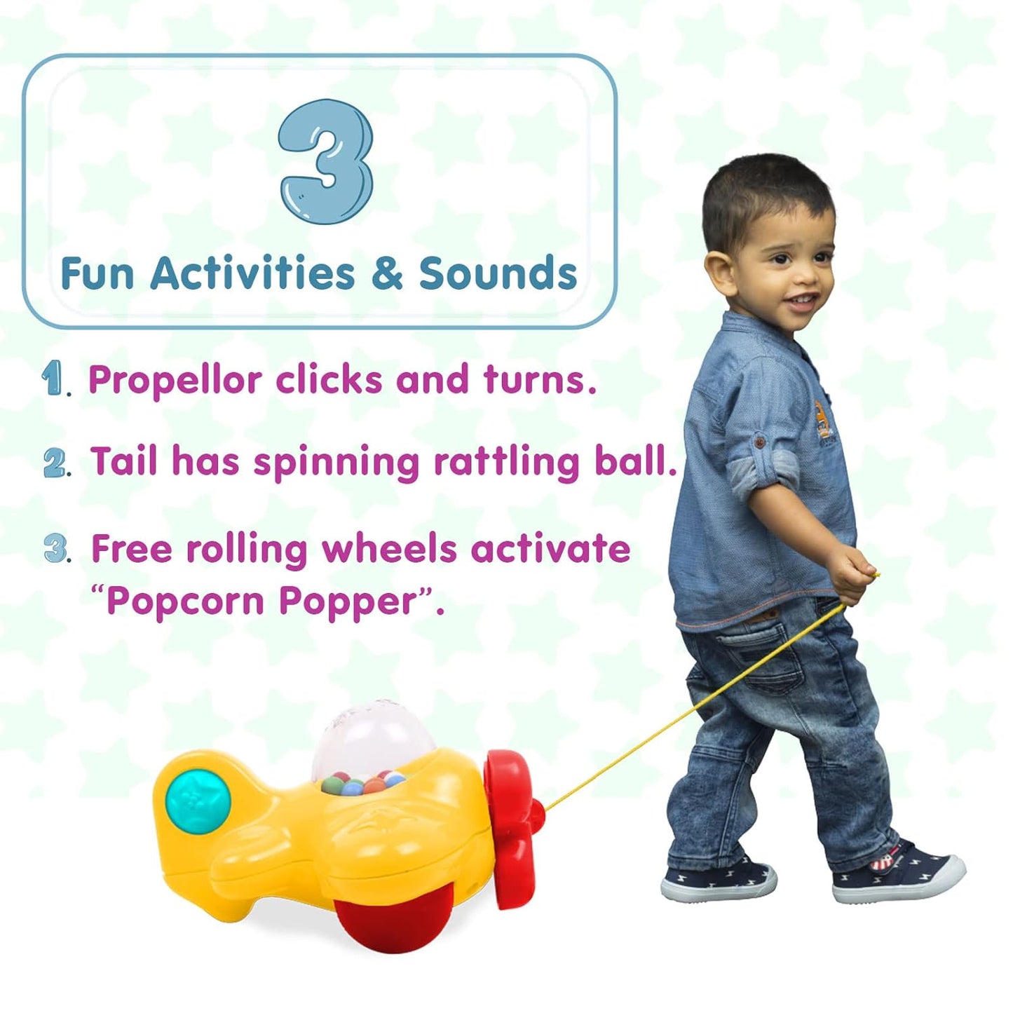 Giggles - 2 in 1 Toddler Multicolour Giftset (PACK OF 6)