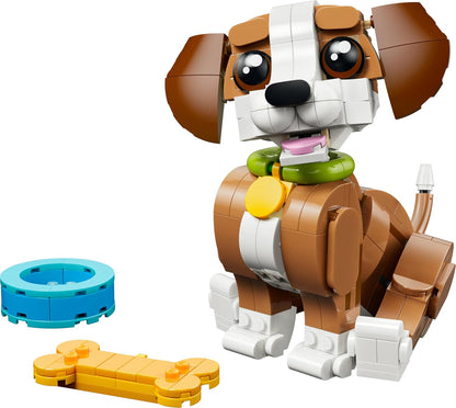 LEGO Creator 3in1 Cute Animals: Playful Puppy Dog Toy  31382