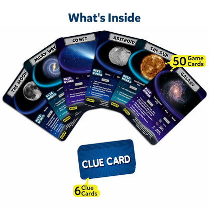 Skillmatics Guess in 10 NASA Space, Perfect for Boys, Girls, Kids & Families Who Love Card Games, Educational Toys, Travel Games, Gifts for Ages 8, 9, 10 and Up(PACK OF 5)