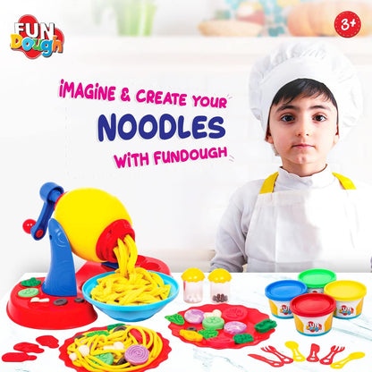 Fundough  Noodle Party, Play Set for Kid (PACK OF 6)