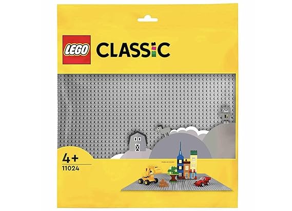 LEGO Classic Gray Baseplate 11024