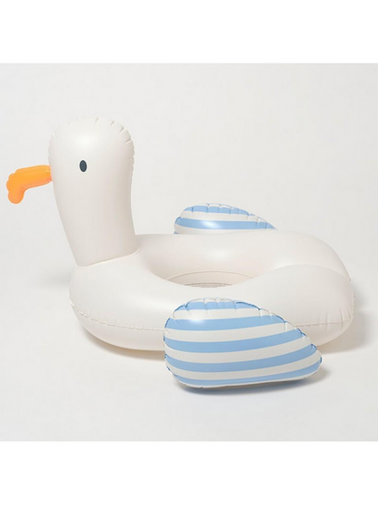 Kids Tube Pool Ring Sid the Seagull Blue Stripe