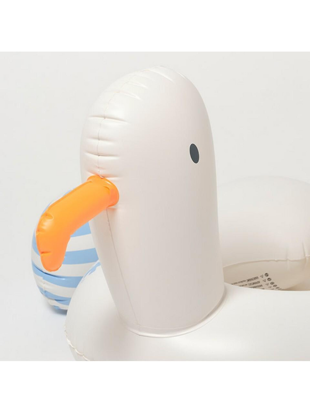 Kids Tube Pool Ring Sid the Seagull Blue Stripe