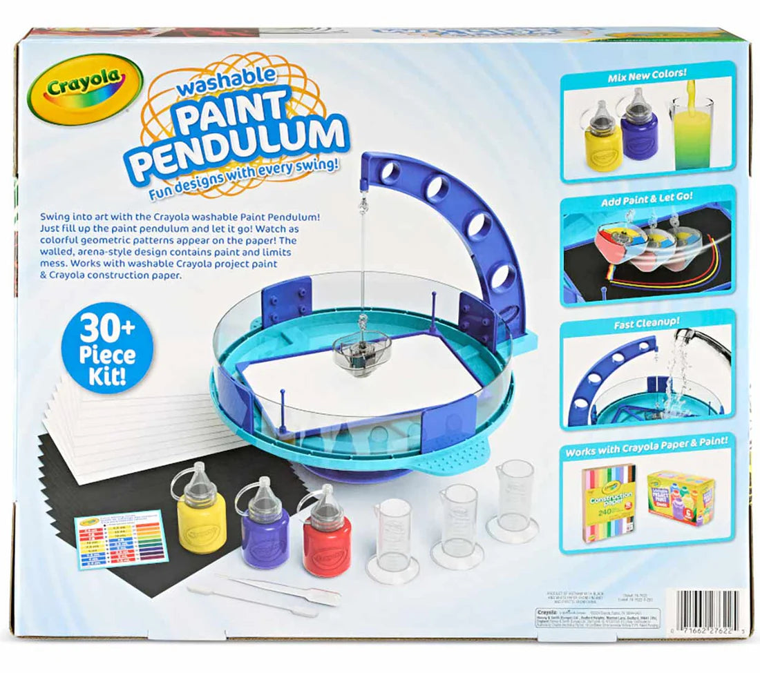 Crayola Washable Paint Pendulum