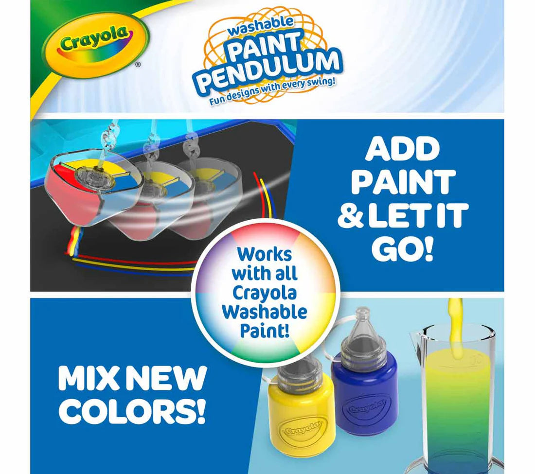Crayola Washable Paint Pendulum