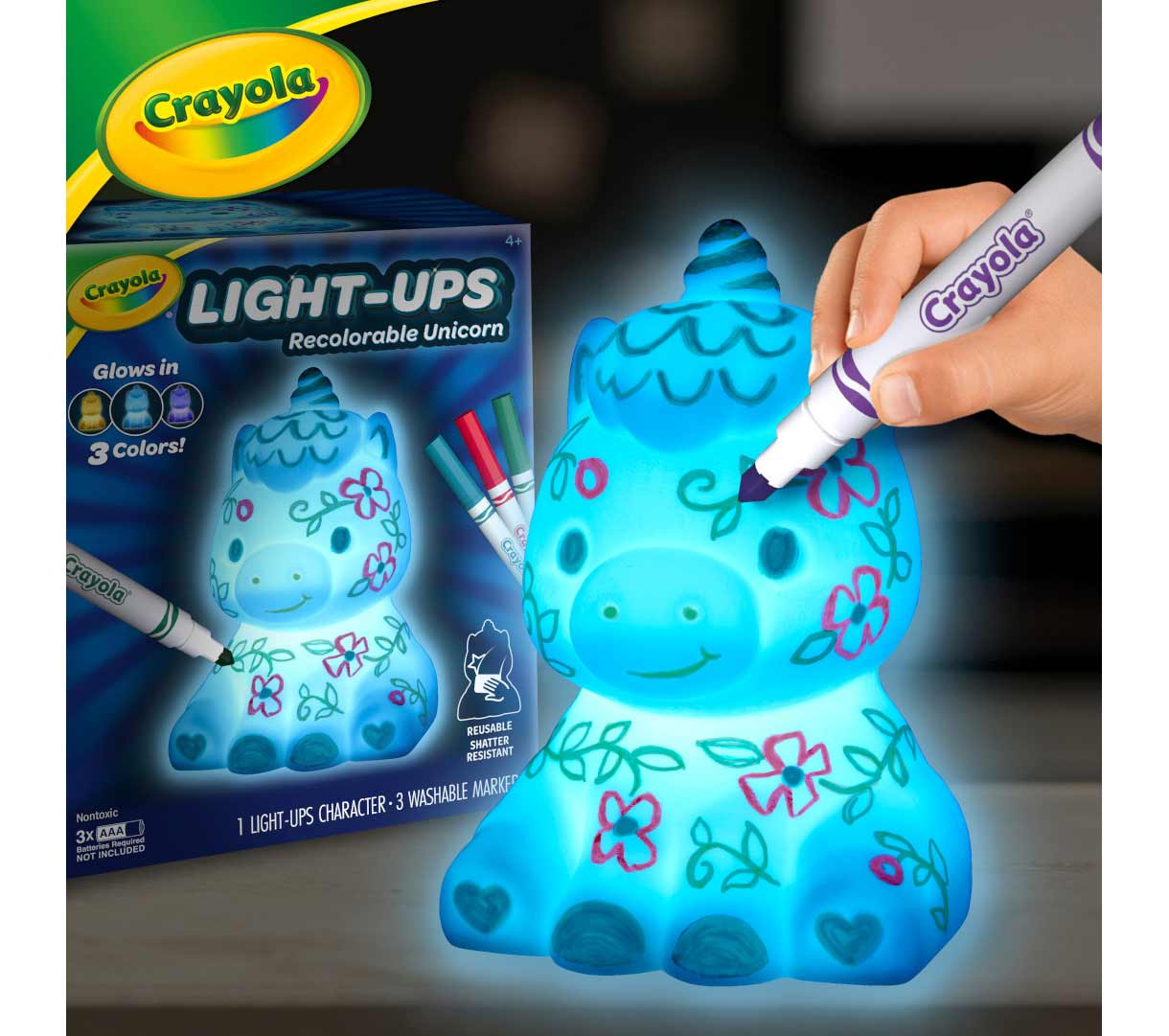 Light-Ups Recolorable Unicorn
