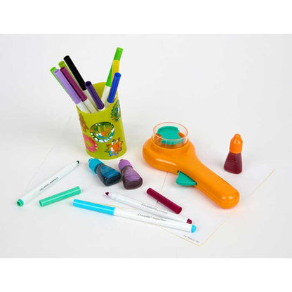 Spin Art Sticker Maker