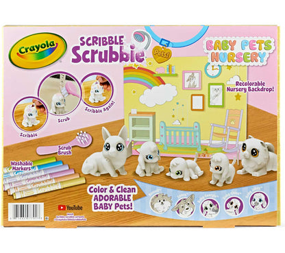 Scribble Scrubbie Pets Baby Pets Nursery