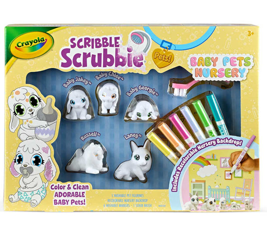 Scribble Scrubbie Pets Baby Pets Nursery