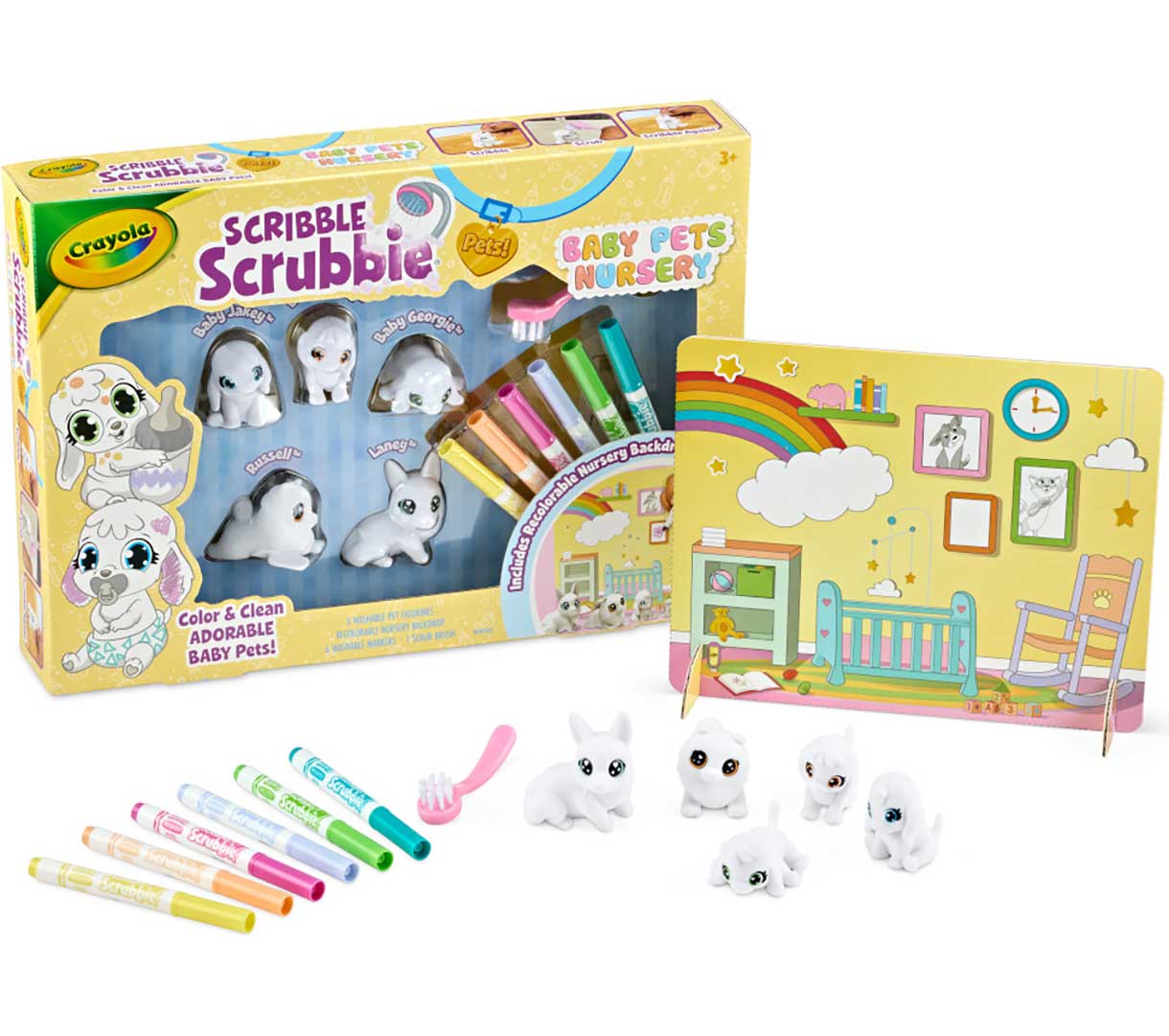 Scribble Scrubbie Pets Baby Pets Nursery