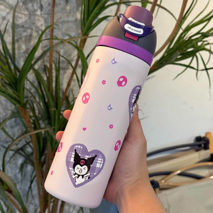Owala FreeSip 24 oz 710 ml Stylish Kids Water Bottle with Insulated Leakproof Build