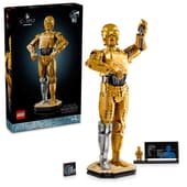 LEGO Star Wars 75398 C-3PO Collectible Figure | 1,138 Pieces | Adult Building & Display Set