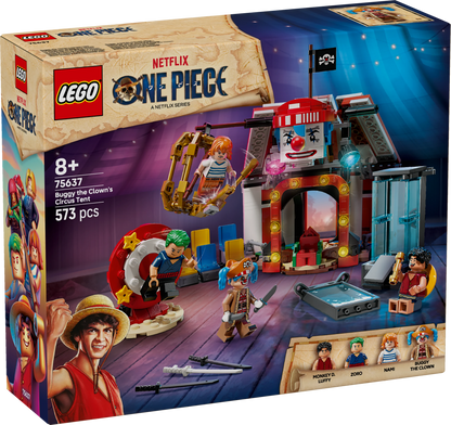 ONE PIECE Buggy the Clown’s Circus Tent 75637 Building Kit