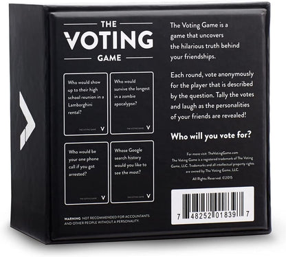 The Voting Game Card Game: The Game About Your Friends