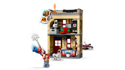 Marvel Peter Parker’s Apartment Super Hero Battle 76317 Building Kit