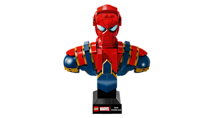 Marvel Iron Spider-Man Bust Collectible Adult 76326 Building Kit