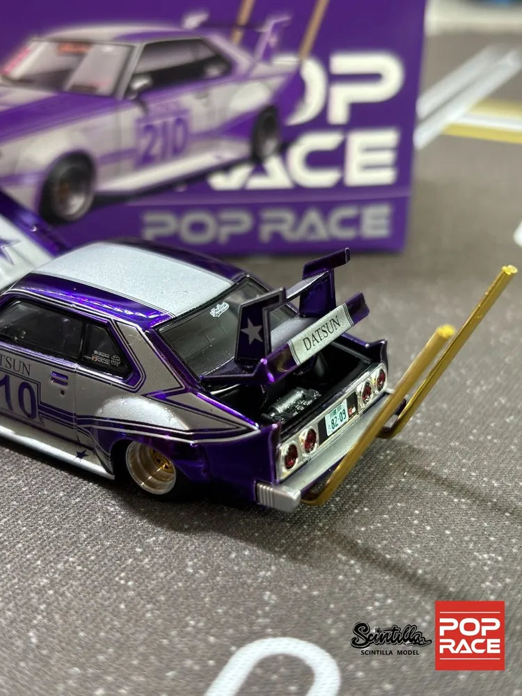 Pop Race 1/64 S9-06 Skyline C210 BOSOZOKU STYLE Car