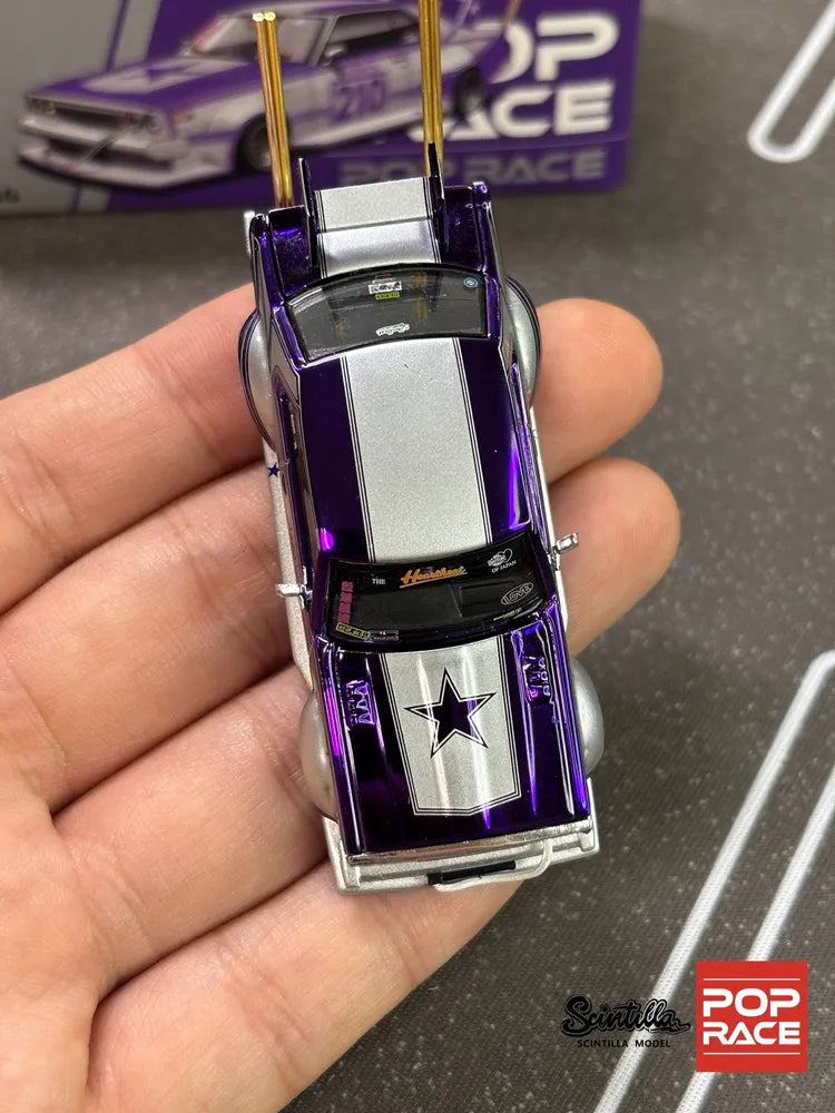Pop Race 1/64 S9-06 Skyline C210 BOSOZOKU STYLE Car