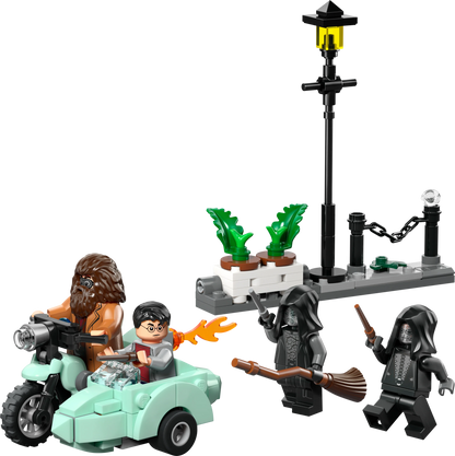 LEGO® Harry Potter™ Hagrid™ & Harry’s Privet Drive Escape 76459