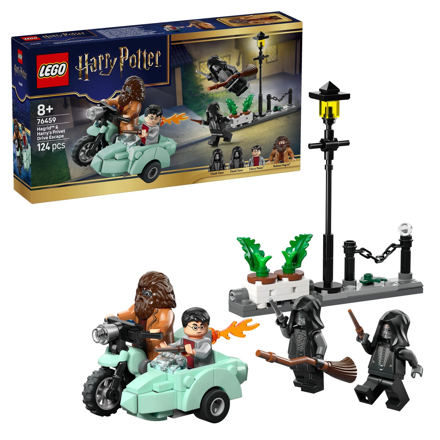 LEGO® Harry Potter™ Hagrid™ & Harry’s Privet Drive Escape 76459
