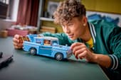 LEGO Harry Potter 76470 Enchanted Flying Ford Anglia – Magical Flying Car Building Set, 868 Pieces