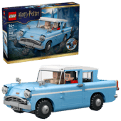 LEGO Harry Potter 76470 Enchanted Flying Ford Anglia – Magical Flying Car Building Set, 868 Pieces