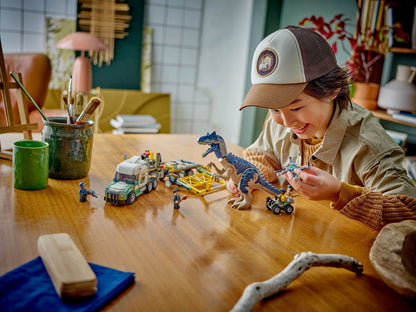 Jurassic World Dinosaur Missions: Allosaurus Transport Truck 76966 Building Kit